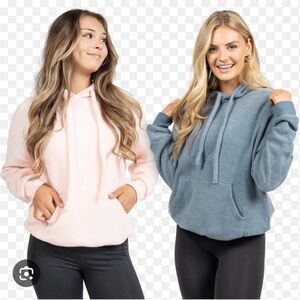 Soft Serve Cloud Cotton PINK Hoodie NWOT S